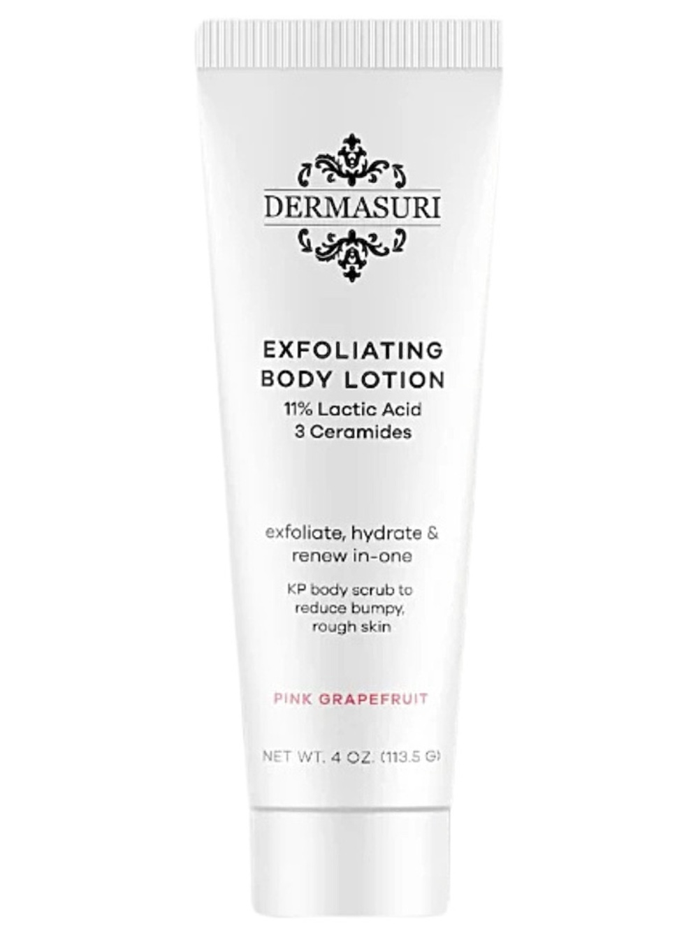 Dermasuri Pink Grapefruit Exfoliating Body Lotion 4oz
